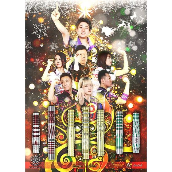 ★新品☆ 非売品 DYNASTY 限定 DARTSLIVEカード 阿嘉紗香選手 DYNASTY×L-Flight PRO Sally：阿嘉紗香選手が自ら描き下ろした