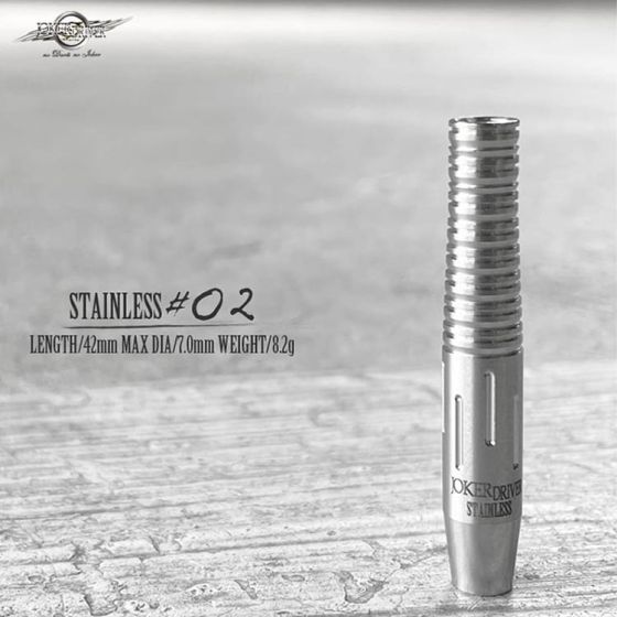 JOKER DRIVER STAINLESS #02 [2BA] 網路飛鏢商店| AA darts shop