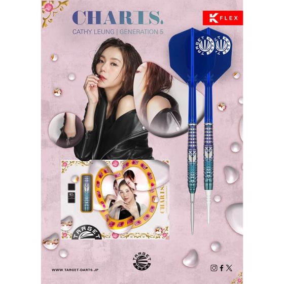 【CHARIS】G1 18g - CATHY LEUNG Target Cathy Leung Charis Gen 1 Limited Edition Soft Tip