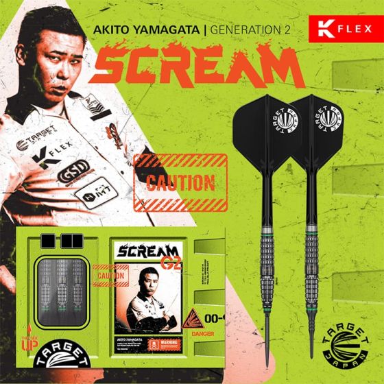 TARGET JAPAN SCREAM G2 山形明人選手モデル TARGET PRIME SERIES SCREAM G2 山形明人(Akito Yamagata) Model [2BA