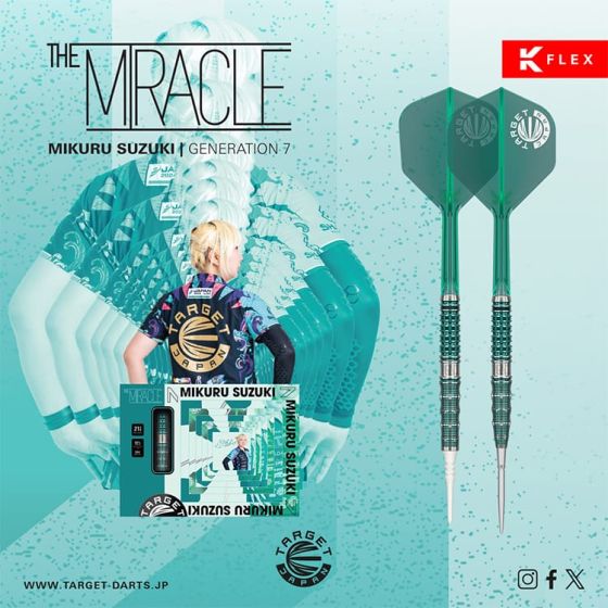 【希少品！】TARGET THE MIRACLE SP24g 希少品！】TARGET THE MIRACLE SP24g Amazon.com : Target Darts