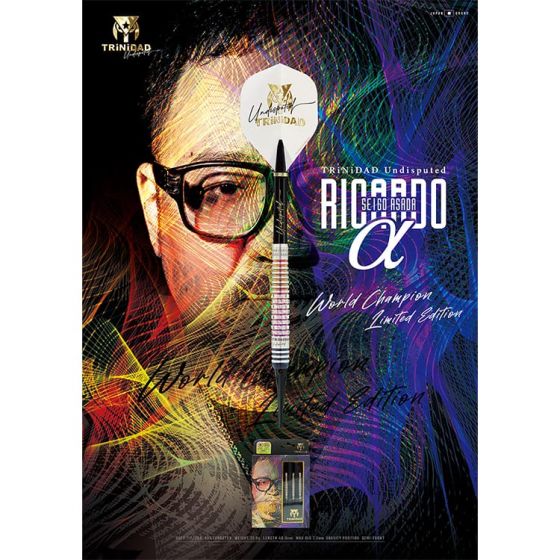 大学生協のスーツ提携店割引 TRiNiDAD Limited Champion World (Alpha) α RICARDO Undisputed ダーツ