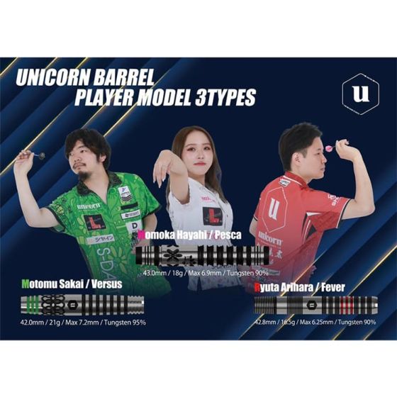 Unicorn Fever 有原竜太(Ryuta Arihara) Model [2BA] 網路飛鏢商店| AA
