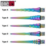 One80 Ti Conversion Point-Rainbow 硬鏢針 [2BA]