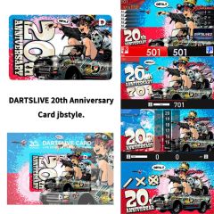 (限定) DARTSLIVE 20週年紀念卡片 jbstyle. (聯名)