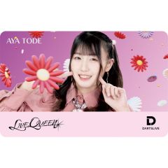 (限定) DARTSLIVE PLAYER GOODS V3 戶出彩 (Aya Tode) 第三代選手卡片 Card