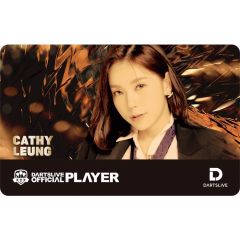 (限定) DARTSLIVE PLAYER GOODS V3 梁雨恩 (Cathy Leung) 第三代選手卡片 Card (可訂購，2-4天會進貨)
