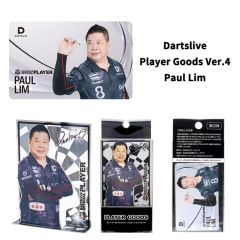 (限定) DARTSLIVE PLAYER GOODS V4 Paul Lim 選手款 [卡片及金屬立牌] (可預購)