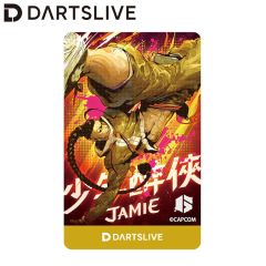 (限定) DARTSLIVE 快打旋風 6 Jamie 卡片 Card
