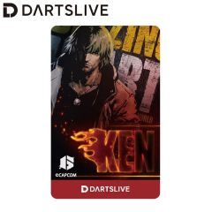 (限定) DARTSLIVE 快打旋風 6 Ken 卡片 Card