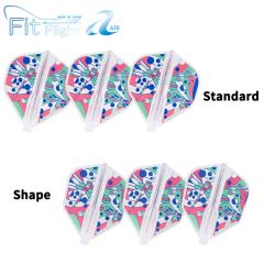 "Fit Flight AIR(薄鏢翼)" COSMO DARTS Printed Series Pastel Rain [Standard/Shape]