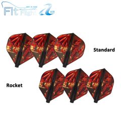 Fit Flight AIR (薄鏢翼) COSMO DARTS × David Cameron ver.4 選手款 [Standard/Rocket]