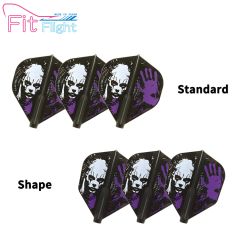 Fit Flight (厚鏢翼) Printed Series Evil C D Black (Purple) [Standard/Shape]