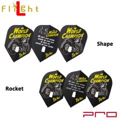 Flight-L PRO 2024 SUPER DARTS CHAMPION 淺田斉吾 (Seigo Asada) 選手款 [Shape/Rocket]