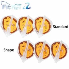 "Fit Flight AIR(薄鏢翼)" Printed Series Hedgehog 刺猬 [Standard/Shape]