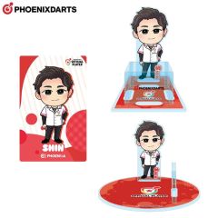 (限定) PHOENicA 2025 PHOENIXDARTS Official Player 小崎心 (Shin Kozaki) Q版鳳凰卡片套組 Set