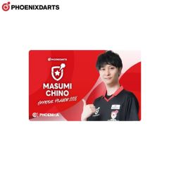 (限定) PHOENicA 2026 PHOENIXDARTS Official Player 知野真澄 (Masumi Chino) 鳳凰卡片 Card