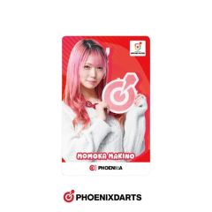 (限定) PHOENicA 2026 PHOENIXDARTS Official Player 牧野百花 (Momoka Makino) 私服 鳳凰卡片 Card