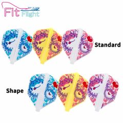 "Fit Flight(厚鏢翼)" Printed Series Puffer Fish 河豚 [Standard/Shape]