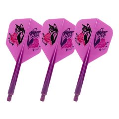 TRiNiDAD CONDOR AXE BLACK CAT 岩田夏海 (Iwata Natsumi) Model [Shape]-Purple-33.5mm (CONDOR L)