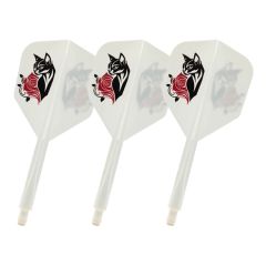 TRiNiDAD CONDOR AXE BLACK CAT 岩田夏海 (Iwata Natsumi) Model [Shape]-White-33.5mm (CONDOR L)